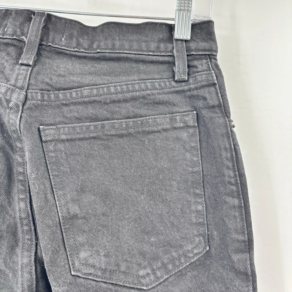 Abercrombie & Fitch Ultra High Rise The 90's Straight Leg Jeans Black Size 27 - Picture 5 of 6